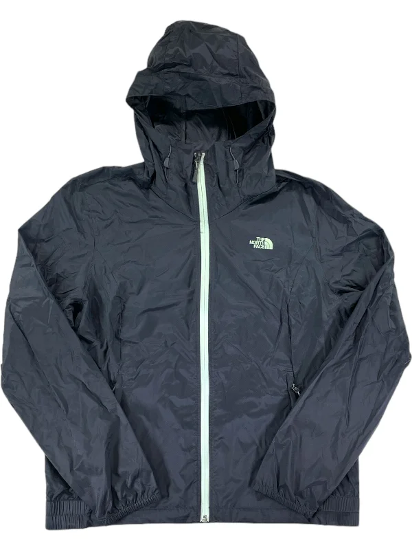 black/light green zipper:#000000