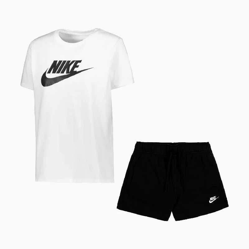 women's thermal tops -Women's Nike Sportswear Club Essentials Outfit